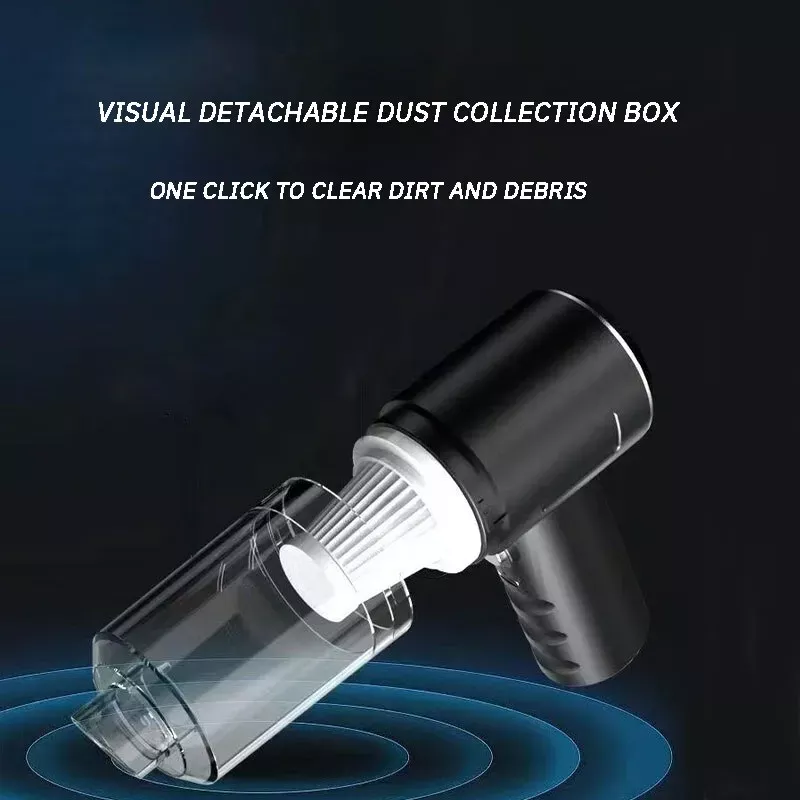 Combination Car Vacuum Cleaner with Fully Automatic High Power Powerful Cleaning - Image 3