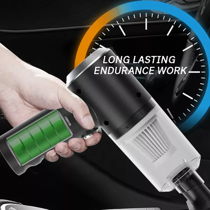 Combination Car Vacuum Cleaner with Fully Automatic High Power Powerful Cleaning - Image 4