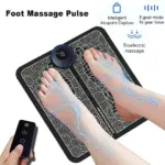 Electric EMS Foot Massager with Remote Control for Men and Women