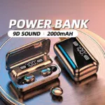 F9 Wireless Earphones Bluetooth TWS LED Display