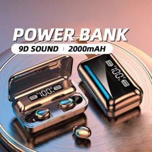 F9 Wireless Earphones Bluetooth TWS LED Display