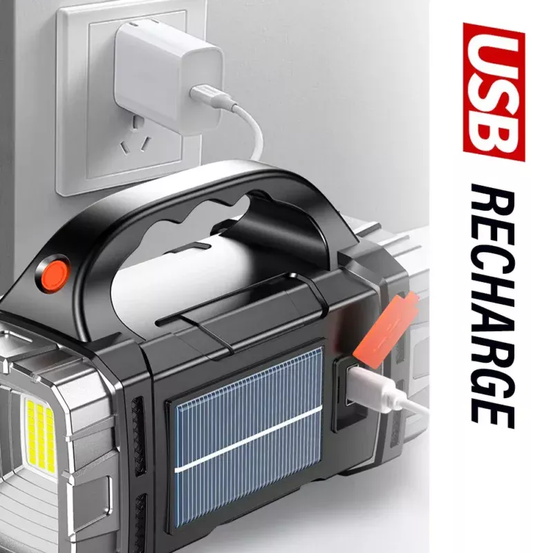 High Power Rechargeable LED Flashlight - Image 3