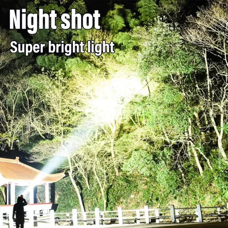 High Power Rechargeable LED Flashlight - Image 5