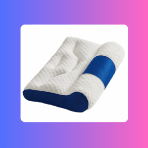 Ergonomic Cervical Pillow for Neck Support and Spinal Alignment, Orthopedic Memory Foam Pillow for Side and Back Sleepers